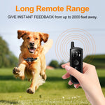 Remote Dog Trainer Rechargeable Waterproof Pet Electric Shock Collar, Receiver