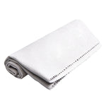 10PCS Wind Guitar Cleaning Cloth Piano Wipe Jean Cloth, Gray