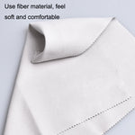 10PCS Wind Guitar Cleaning Cloth Piano Wipe Jean Cloth, Gray