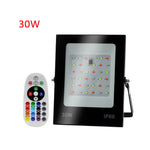 Colorful RGB Changing LED Flood Light With Remote Control, 30W, 100W, 200W