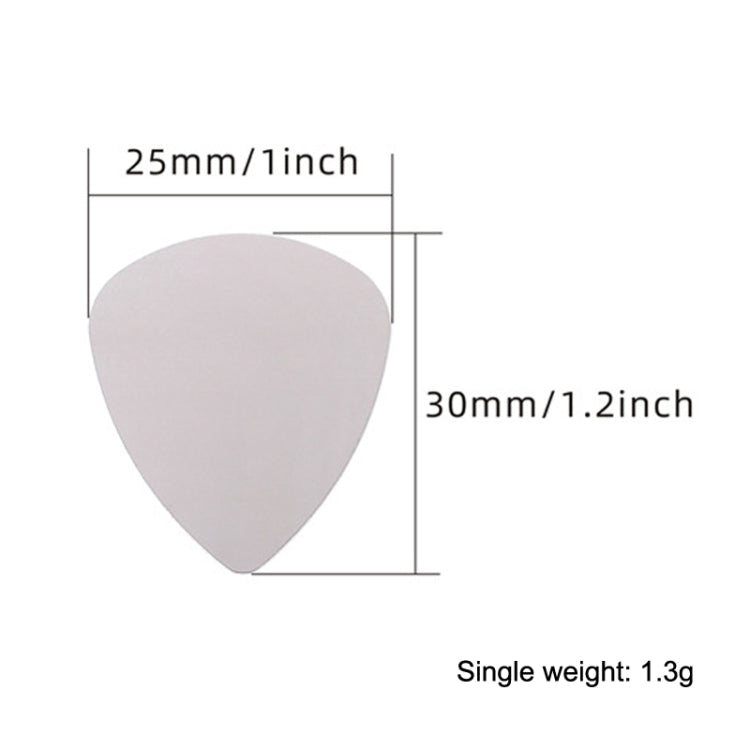 10PCS Thumb Fingers Metal Stainless Steel Bayse Guitar Paddles, Steel Bayse Guitar Paddles