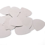 10PCS Thumb Fingers Metal Stainless Steel Bayse Guitar Paddles, Steel Bayse Guitar Paddles