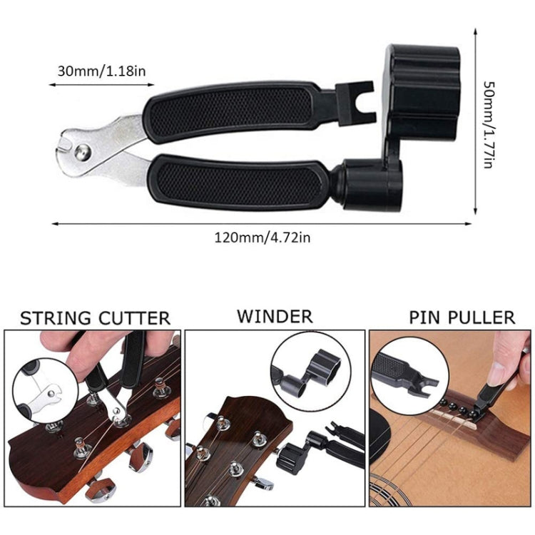 Folk Wood Bass Guitar Tuning Clip Tuner Instrument Set, 34 PCS / Set, 9 PCS / Set, 28 PCS / Set, 30 PCS / Set, 12 PCS / Set