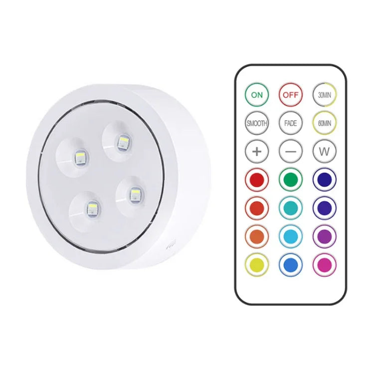13-colour Remote Control Ambient Light Cabinet Touch Hockey Night Light, 3 Light 1 Remote Set, 6 Light 2 Remote Set