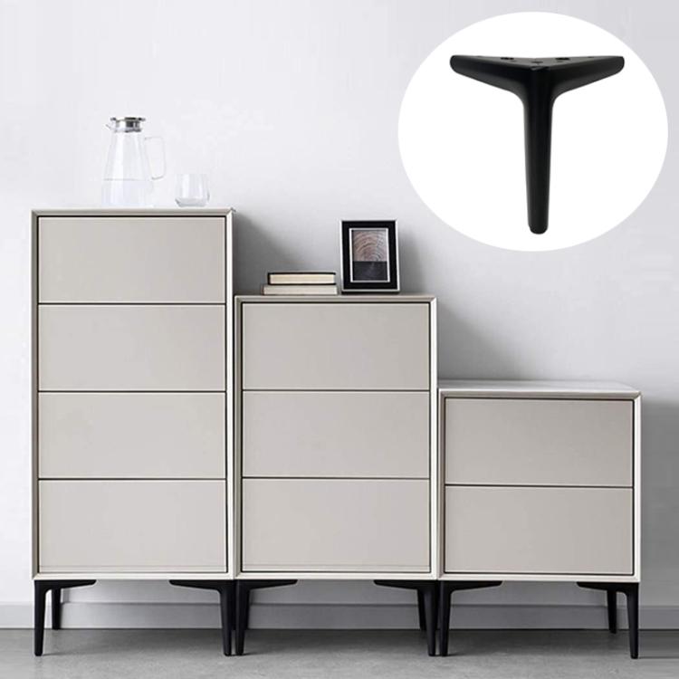 10cm Short-Sided Metal Sofa and Coffee Table Legs, 10cm White Gold, 10cm Matt Black, 10cm Green Gulas