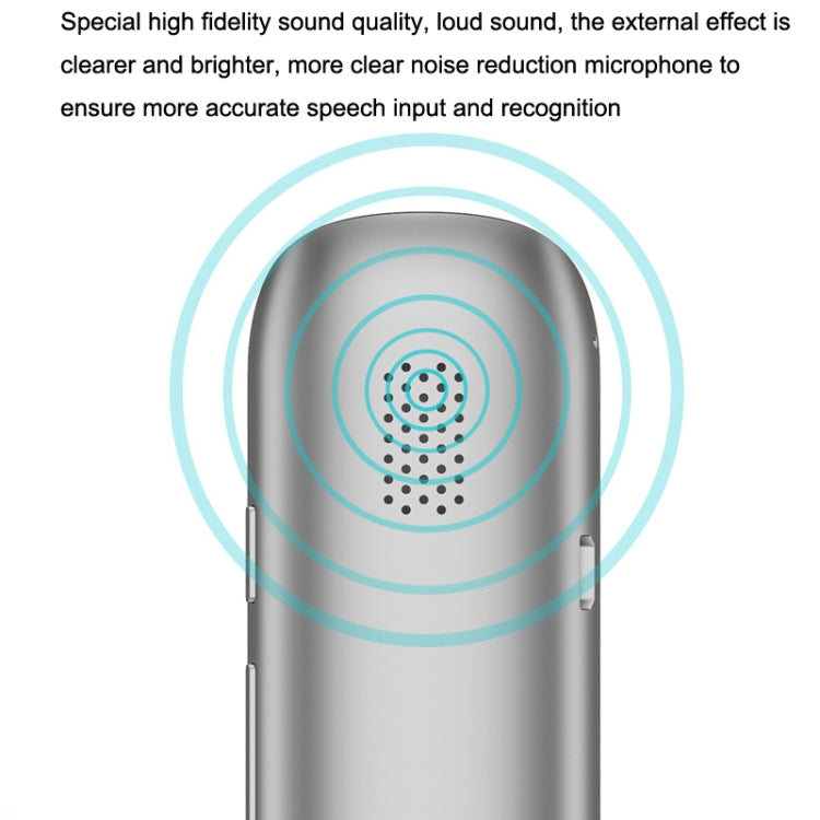 Junyue G5 Smart Language Translation Machine Bluetooth Portable Business Learning Translation Pens, G5 White, G5 Black