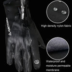 HUNTRANGE A022 Outdoor Waterproof Touch Screen Riding Keep Warm Gloves, S, M, L, XL, XXL