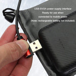بطانية نوم ذكية قابلة لإعادة الشحن عبر USB مع تدفئة ذكية بسبع مناطق مضادة للبرد لفصل الشتاء، 198x62 سم أسود رمادي، 198x62 سم أزرق برتقالي