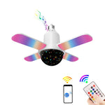 LY-002 24W Mini Bluetooth RGB Light Effect Foldable Music Light, Magic Light, Starry Light