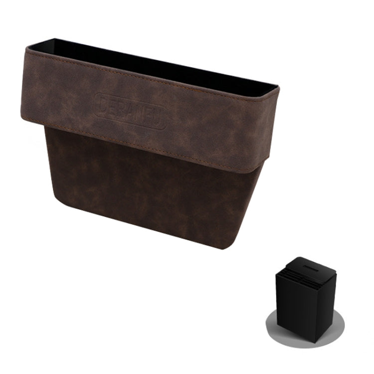 DE RAN FU Car Seat Storage Box Cup Holder Fur Citrine Phone Sundry Storage Box, 6030 Blue, 6030 Black, 6030 Grey, 6030 Brown