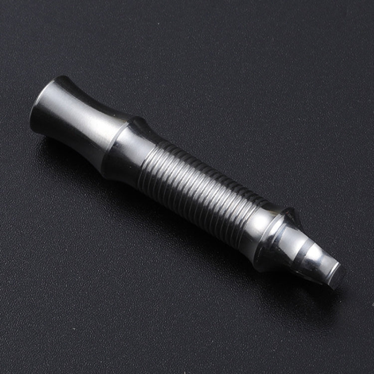 KS011 Stainless Steel Single Tube Outdoor Survivor Training High Frequency Whistle, KS011 Stainless Steel