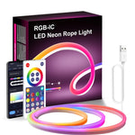 3m USB Illusion Music Neon 16 Million Color DIY Light Strip, Specification: Bluetooth, Bluetooth, Graffiti WiFi
