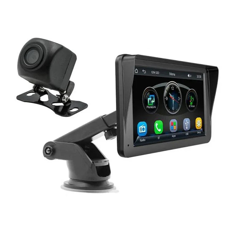 7 inch AHD Wireless CarPlay Car MP5 Player, Support Mobile Phone Interconnection, B5300 With Camera