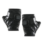 1 Pair Adjustable Temperature Rechargeable Intelligent Electric Heating Gloves Half Finger Gloves, S, M, L