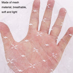 Full Cover Folding Mosquito Net Plus Encrypted Stroller Mosquito Net, 2pcs White