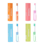 Portable Business Trip Folding Toothbrush Multi-color Super Soft Bristles Toothbrush, 6 PCS/Set, 4 PCS/Set, 5 PCS/Set