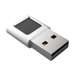 وحدة قارئ بصمة USB صغيرة TRU8 لنظام ويندوز 11 و10 Hello Dongle، TRU8