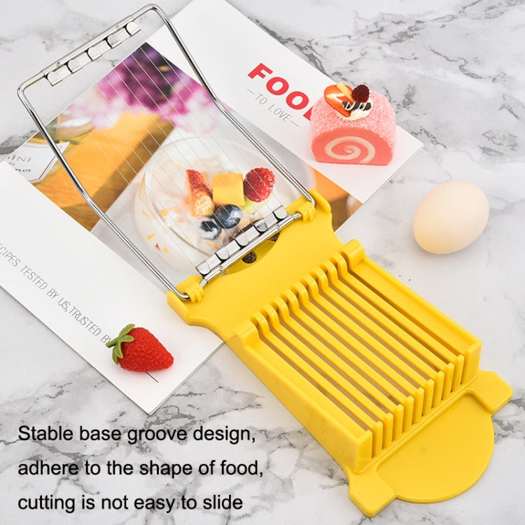 JA-958 Lunch Meat Ham Slicer Household Fruit Cutter Banana Sliced Kitchen Egg Cutter, JA-958 Ham Slicer (Yellow), JA-958 Ham Slicer (White)