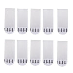 Picture Hanging Strips Hook and Loop Tape Picture Hanger 9.5x2cm, 4.5x1.7cm, 9.5x2cm