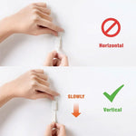 Picture Hanging Strips Hook and Loop Tape Picture Hanger 9.5x2cm, 4.5x1.7cm, 9.5x2cm