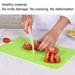 2pcs Baby Auxiliary Cutting Board Fruit and Vegetable Cutting Plastic Board, 2pcs Green, 2pcs Pink