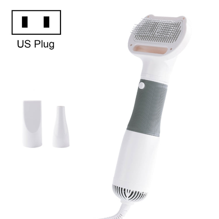 3 in 1 600W Pet Electric High Wind Hair Removal Blowing Combs, Specification:, US Plug 110V, EU Plug 220V, UK Plug 220-240V