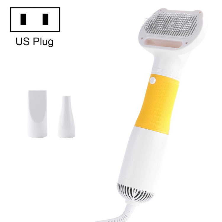 3 in 1 600W Pet Electric High Wind Hair Removal Blowing Combs, Specification:, US Plug 110V, EU Plug 220V, UK Plug 220-240V