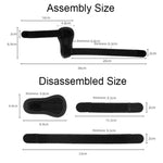 011 Finger Joint Strap Finger Dislocation Sprain Support Strap Tendon Rupture Splint, 011(Black)