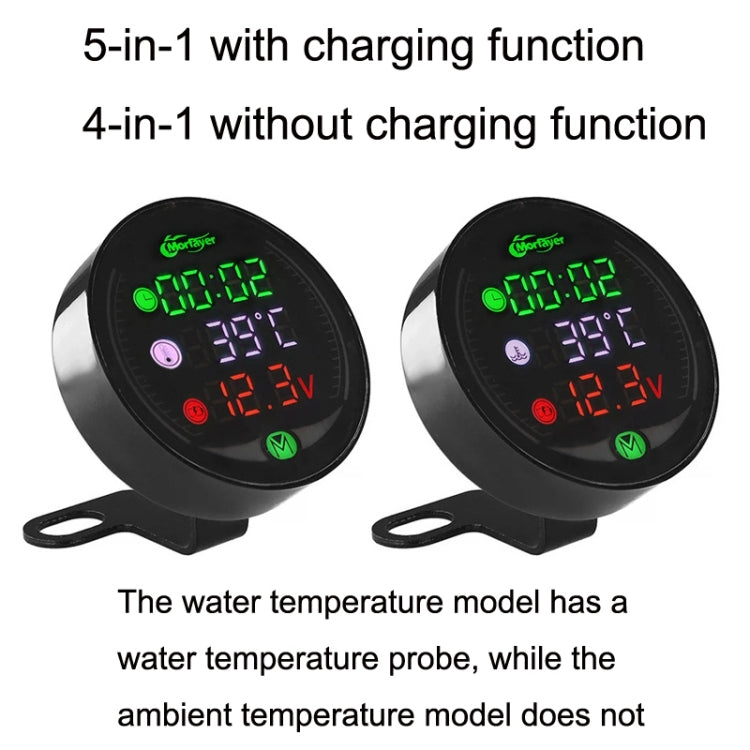 9-24V LED Night Vision Motorcycle Modification Instrument, Morfayer YL-M05 4 In 1 Water Temperature Model, Morfayer YL-M05 5 In 1 Water Temperature Model, Morfayer YL-M05 5 In 1 Environmental Temperature Model                                           ...