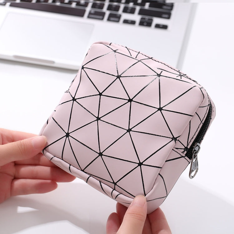 XH8214 Portable Sanitary Napkin Storage Bag Large Capacity Waterproof Coin Bag, XH8214 Cherry Pink, XH8214 Apricot, XH8214 Plant Green, XH8214 Black, XH8214 Fluorescence, XH8214 Sky Blue