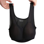 CD Crossdressing Silicone Fake Breast Vest Underwear, AA+XS 400g, A+S 500g, B+M 600g, C+L 800g, D+XL 1000g, DD+XXL 1200g, E+XXXL 1400g, EE+XXXXL 1600g