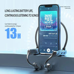 K69 Bluetooth Headset Sound Conduction Binoconic Business Sports Earphone, K69 Black, K69 Green
