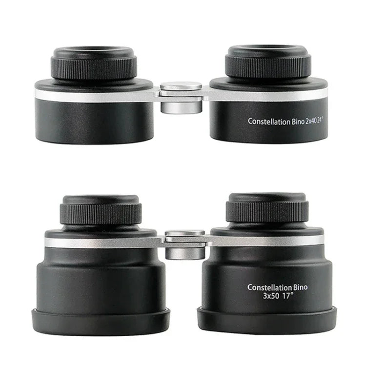 2X/3X Stargazing Binoculars HD Full Optical Lens Portable Telescope, 2x40, 3x50