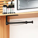 Stainless Steel Damping Effect Roll Paper Holder Paper Towel Bar, Style 1
