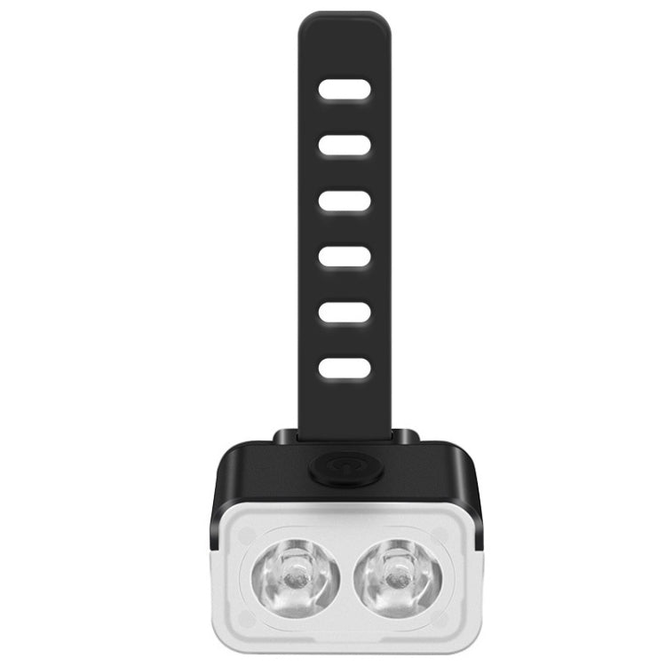 طقم مصابيح دراجة USB قابلة للشحن للركوب في الهواء الطلق LED، النمط: ضوء أمامي، ضوء خلفي، ضوء أمامي + ضوء خلفي