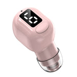 M5 Digital Display Bluetooth Headset Mini In-ear Invisible Headphones, M5 Black, M5 White, M5 Skin Color, M5 Pink, M5 Green