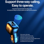 M5 Digital Display Bluetooth Headset Mini In-ear Invisible Headphones, M5 Black, M5 White, M5 Skin Color, M5 Pink, M5 Green