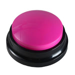 Pet Communication Button Dog Vocal Box Recording Vocalizer, Style: Recording Model, White, Dark Blue, Light Blue, Green, Purple, Red, Orange, Rose Red, Pink, Yellow, Lake Blue