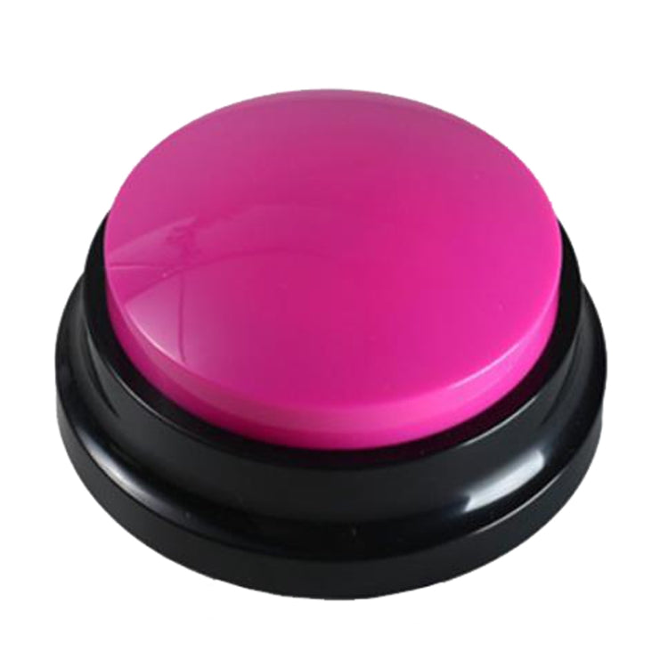 Pet Communication Button Dog Vocal Box Recording Vocalizer, Style: Recording Model, White, Dark Blue, Light Blue, Green, Purple, Red, Orange, Rose Red, Pink, Yellow, Lake Blue