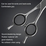 Pet Grooming Scissors Dog Cat Hair Trimming Haircutting Tools, Style:, Straight Shear, Teeth Shears