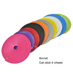 Car Wheel General TPE Protection Ring Bumper Wheel Decoration Modification Supplies, Black, Yellow, White, Orange, Gray, Red, Green, Blue, Pink, Purple