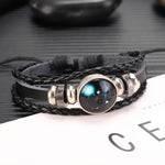Twelve Constellations Multilayer Beaded Cowhide Bracelet, Style: Virgo Ordinary, Bracelet Scorpio Luminous, Bracelet Pisces Ordinary, Bracelet Cancer Luminous, Bracelet Leo Luminous, Bracelet Virgin Luminous, Bracelet Gemini Luminous                   ...