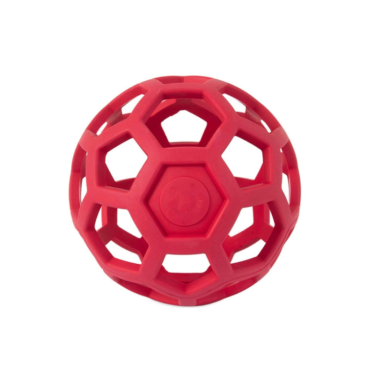 1030001 Dog Toy Hollow Ball Bite-resistant Elastic Pet Rubber Toy Balls, Spec:, Hollow, Bell, Tennis
