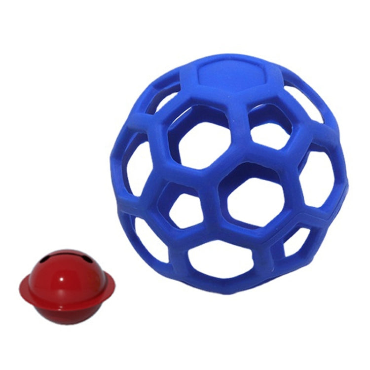 1030001 Dog Toy Hollow Ball Bite-resistant Elastic Pet Rubber Toy Balls, Spec:, Hollow, Bell, Tennis