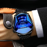 BINBOND Locomotive Concept Steel Belt Watch Men Live Black Technology Watch, Steel Belt Black Stee Blue Face, Steel Belt White Steel Blue Face, Steel Belt White Steel White Face, Steel Belt Blue Steel Blue Face, Steel Belt Full Gold-Blue Face          ...