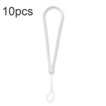 10pcs  Silicone Woven Pattern  Cell Phone Lanyard Anti-loss Hand Rope, Dark Night Green, White, Grass Purple, Light Green, Clove Purple, Antique White, Black, Red, Matcha Green, Lemon Yellow, Shallow Purple, Sand Pink, Sugar Orange, Tea Red            ...
