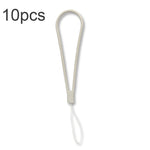 10pcs  Silicone Woven Pattern  Cell Phone Lanyard Anti-loss Hand Rope, Dark Night Green, White, Grass Purple, Light Green, Clove Purple, Antique White, Black, Red, Matcha Green, Lemon Yellow, Shallow Purple, Sand Pink, Sugar Orange, Tea Red            ...
