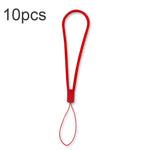 10pcs  Silicone Woven Pattern  Cell Phone Lanyard Anti-loss Hand Rope, Dark Night Green, White, Grass Purple, Light Green, Clove Purple, Antique White, Black, Red, Matcha Green, Lemon Yellow, Shallow Purple, Sand Pink, Sugar Orange, Tea Red            ...