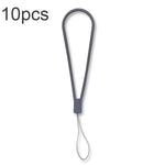 10pcs  Silicone Woven Pattern  Cell Phone Lanyard Anti-loss Hand Rope, Dark Night Green, White, Grass Purple, Light Green, Clove Purple, Antique White, Black, Red, Matcha Green, Lemon Yellow, Shallow Purple, Sand Pink, Sugar Orange, Tea Red            ...