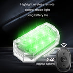 ضوء تحذير خلفي LED للسيارة المعدلة مع تحكم عن بعد، 1 ضوء + 1 جهاز تحكم، 2 ضوء + 1 جهاز تحكم